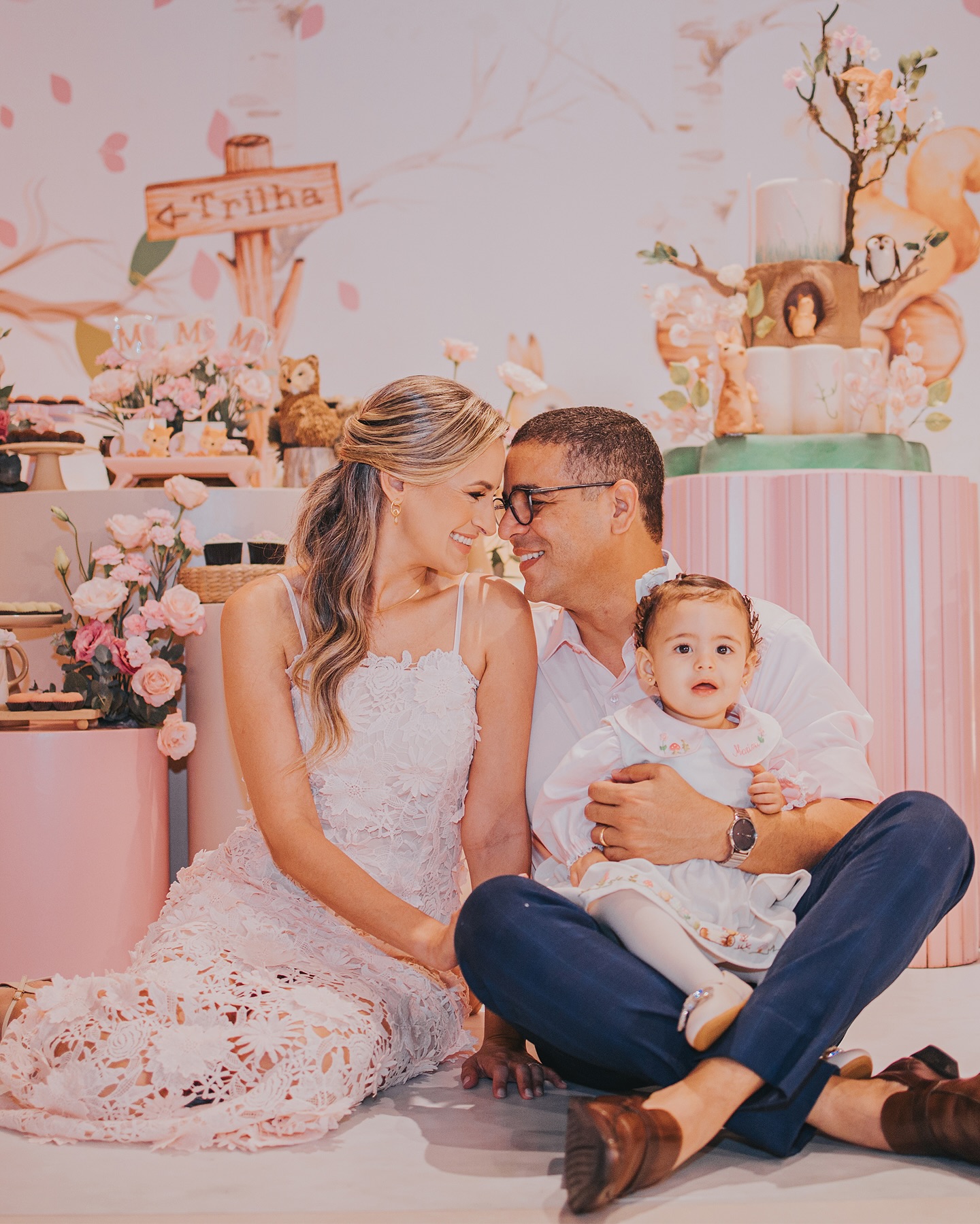 Celebração de aniversário infantil personalizada