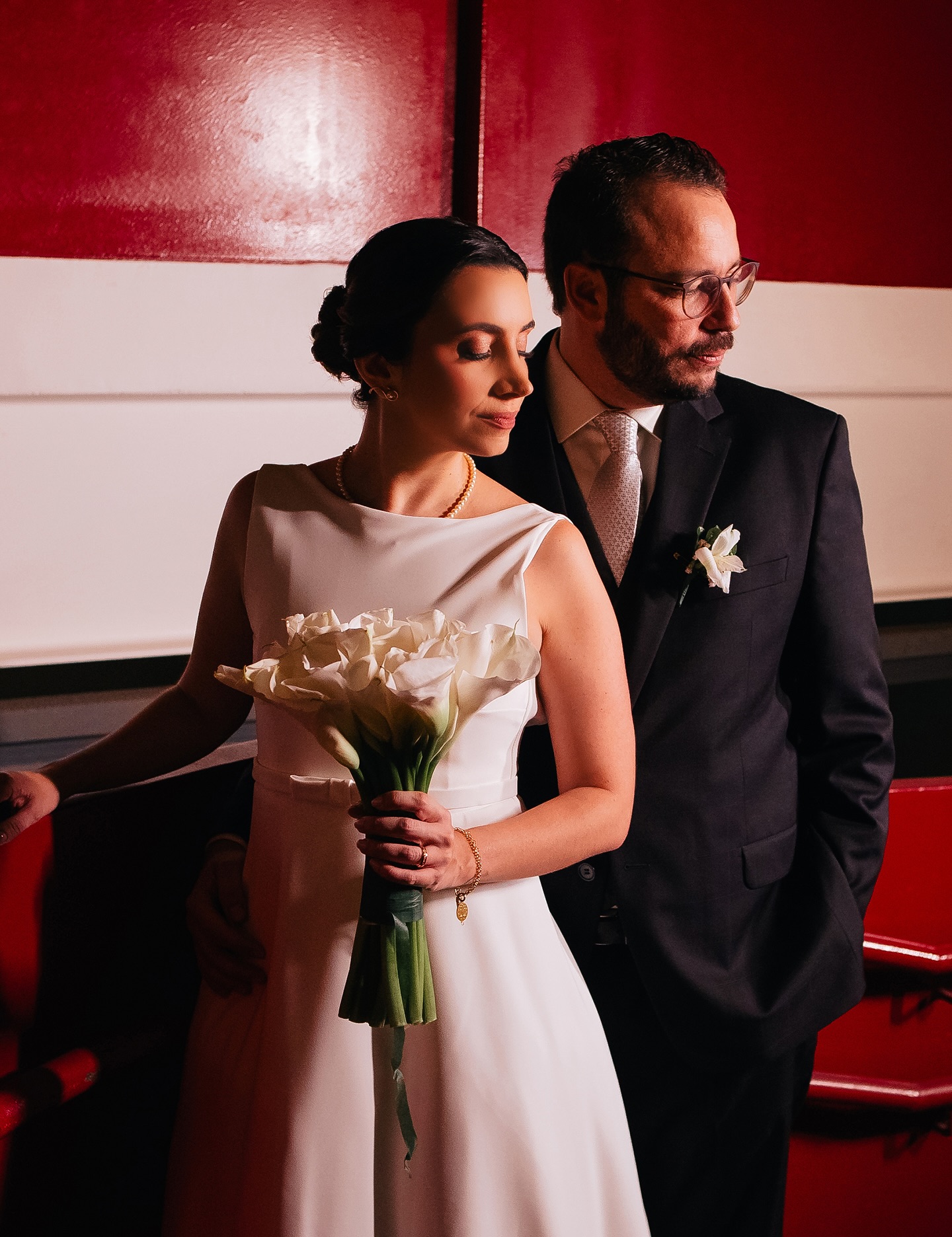 Momento especial dos noivos